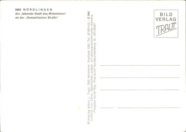 Noerdlingen Fliegeraufnahme – Bild 2