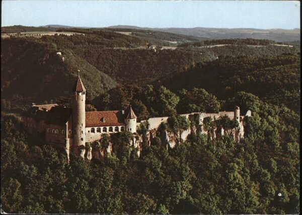 Teck Burg Teck Fliegeraufnahme