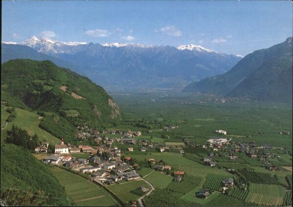 Nals Bozen im Etschtal Panorama