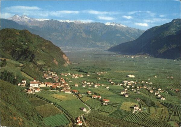 Nals Bozen Panorama im Etschtal