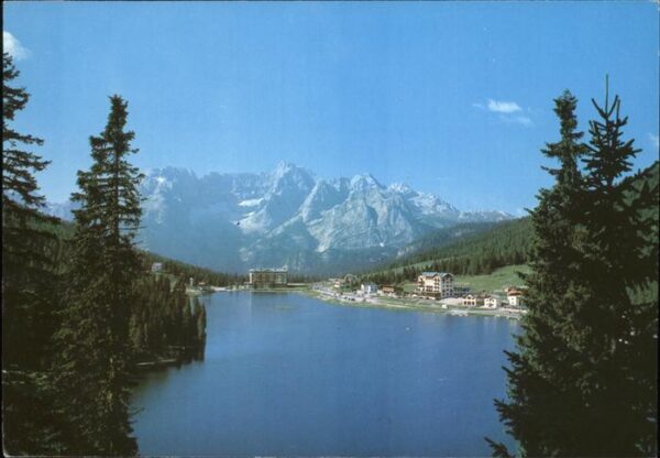 Dolomiti Lago di Misurina Gruppo Sorapis