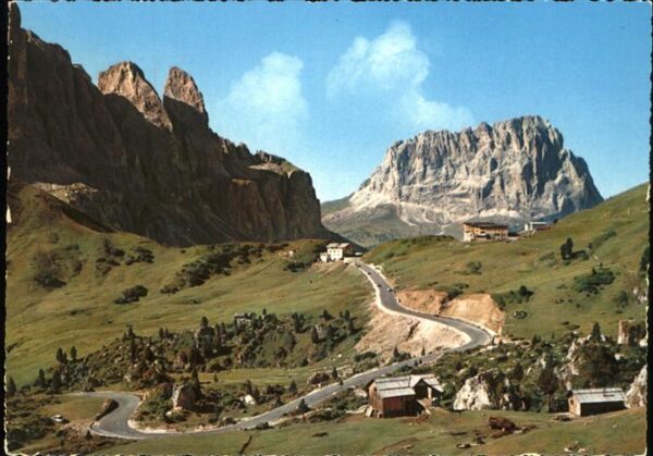 Dolomiti Passo Gardena Gruppo Sella e Sassolungo