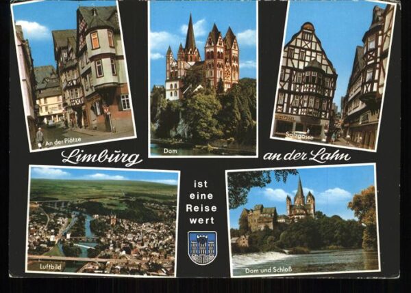 Limburg Lahn An der Plötze Dom Salzgasse Fliegeraufn