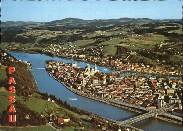 Passau Fliegeraufnahme