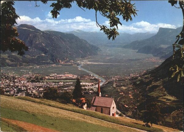 Merano Meran Panorama im Etschtal