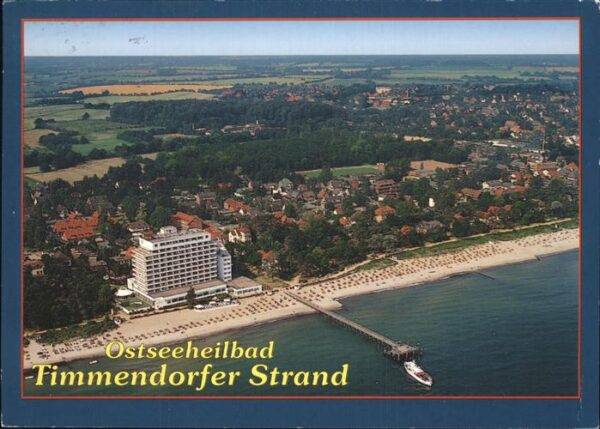 Timmendorfer Strand Ostseeheilbad Fliegeraufnahme