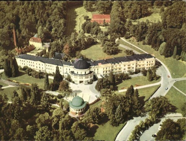 Bad Wildungen Badehotel Fliegeraufnahme