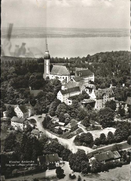 Andechs Kloster Andechs Fliegeraufnahme