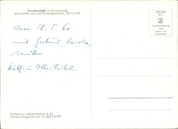 Freudenstadt Fliegeraufnahme – Bild 2