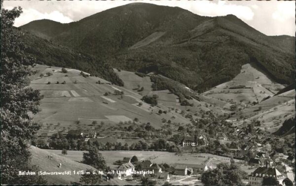 Untermuenstertal mit Belchen