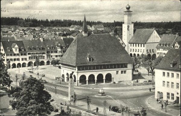 Freudenstadt mit Rathaus