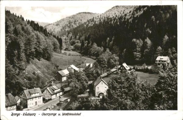 Zorge mit Oberzorge u.Wolfsbachtal
