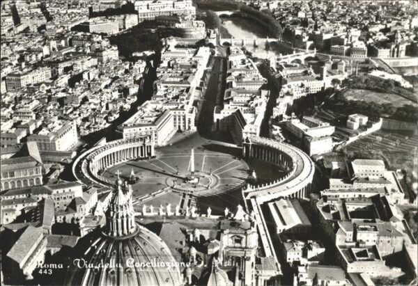 Rom Roma mit Conciliazione Strasse
