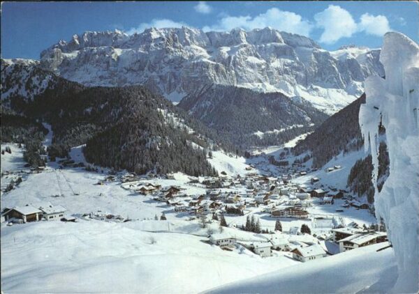 Wolkenstein Groeden im Winter