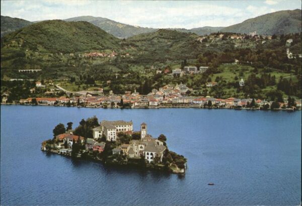 Lago d`Orta Isola S.Giulio e Orta