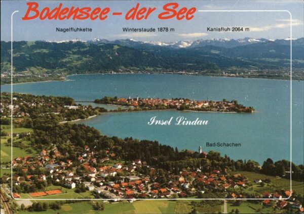 Lindau Bodensee mit Bad Schachen