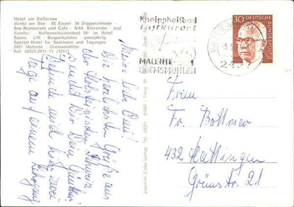 Malente-Gremsmuehlen mit Hotel Keller – Bild 2