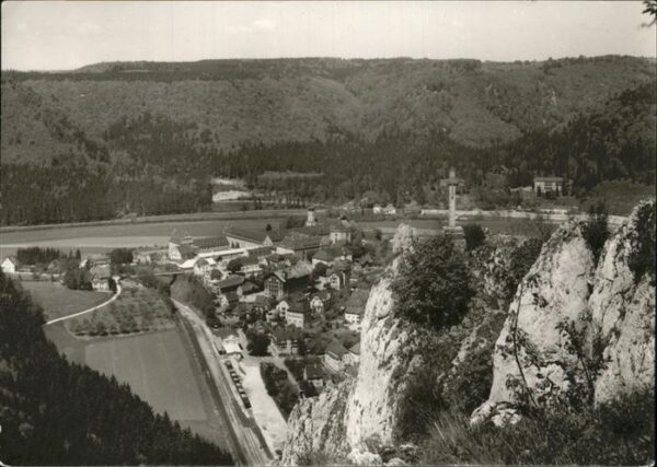 Beuron Donautal mit Kloster u.Petersfelsen