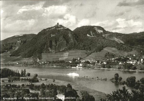 Petersberg Koenigswinter mit Drachenburg u.Drachenfels