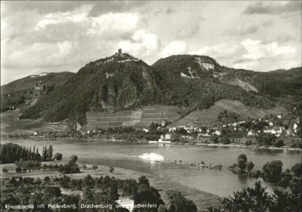 Petersberg Koenigswinter mit Drachenburg u.Drachenfels