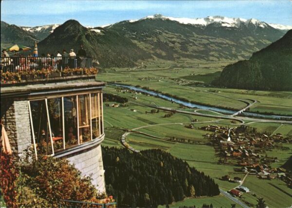 Wiesing Tirol Blick von der Kanzelkehre