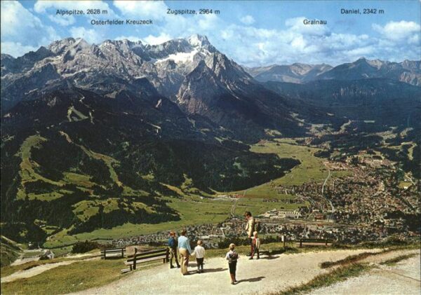 Garmisch-Partenkirchen Aussichtsberg Wank
