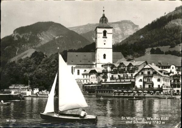 St Wolfgang Wolfgangsee mit Weißes Rößl