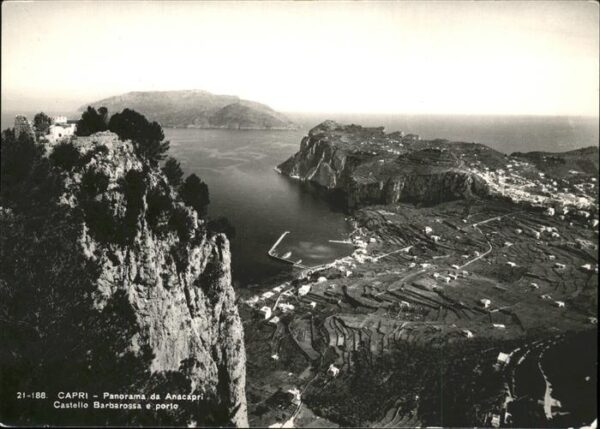 Capri mit Castello Barbarossa