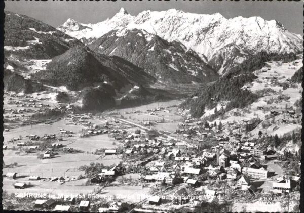 Schruns Vorarlberg im Winter