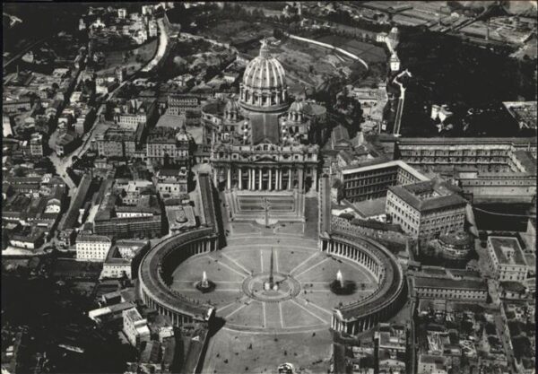 Rom Roma Piazza S.Pietro e la Basilica
