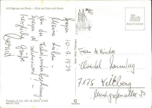 Speyer Rhein Dom – Bild 2