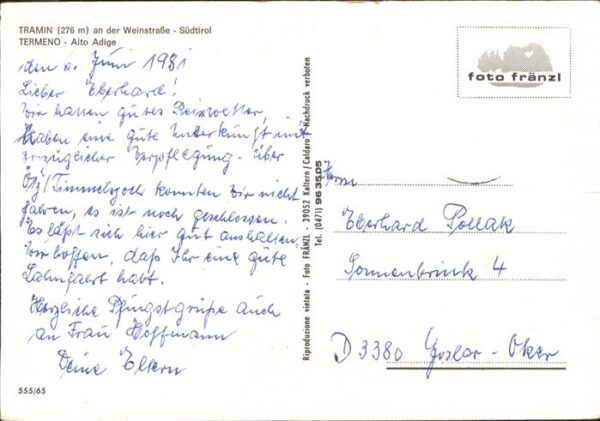 Tramin Weinstrasse – Bild 2