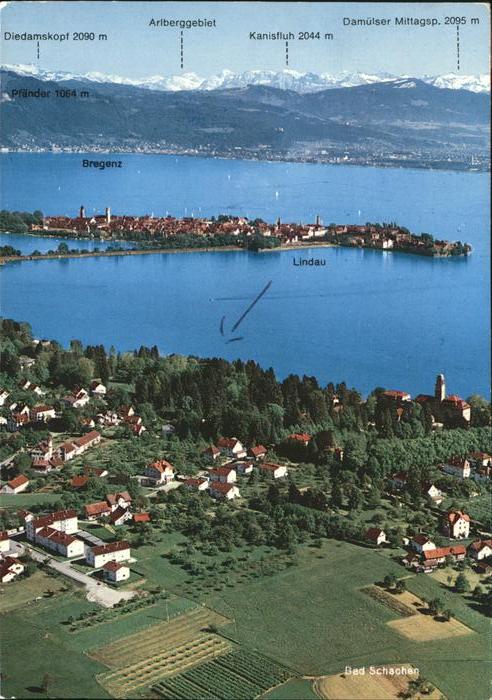 Lindau Bodensee mit Bad Schachen