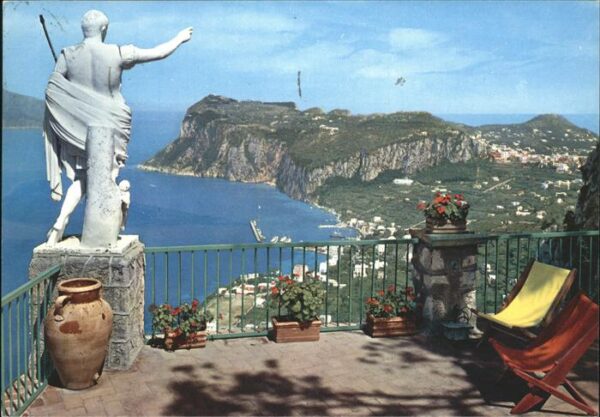 Capri Blick vom Hotel Augustus