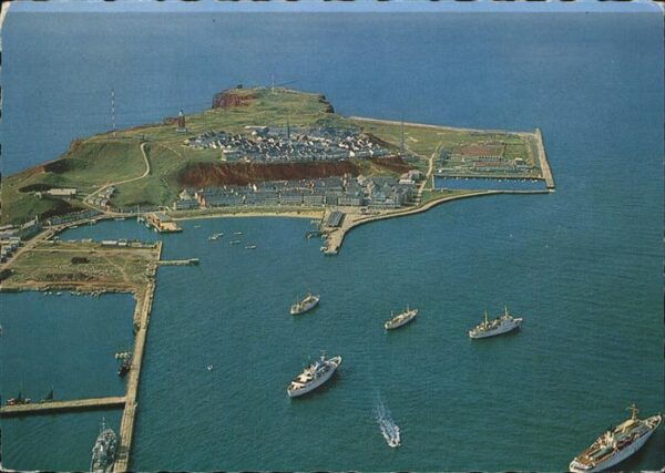 Helgoland Blick von der Reede