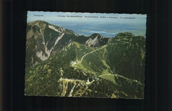 Garmisch-Partenkirchen mit Herzogstandhaus u.Bergstation