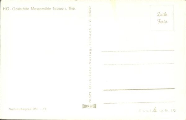 Tabarz HO-Gaststätte Massemühle – Bild 2