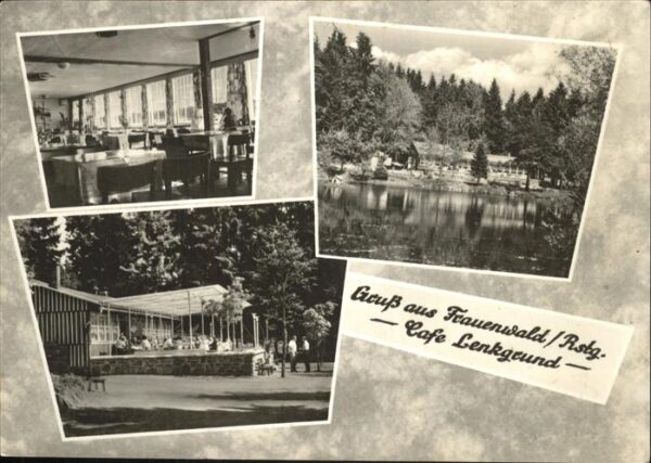 Frauenwald Thueringen Cafe Lenkgrund