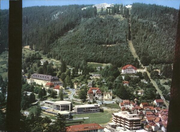 Bad Wildbad mit Blick zum Sommerberg