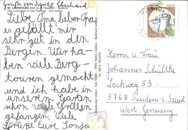 St Leonhard Passeier – Bild 2