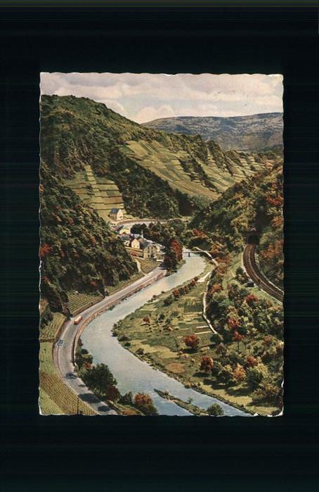 Altenahr Blick von der Burg Ahre