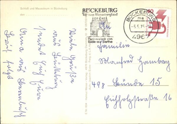Bueckeburg Schloß u.Mausoleum – Bild 2