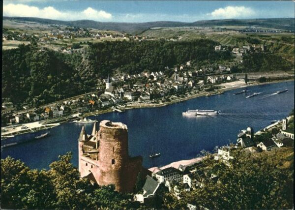 St Goar mit Burg Katz