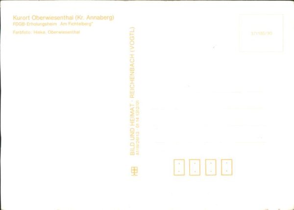 Oberwiesenthal Erzgebirge --- – Bild 2