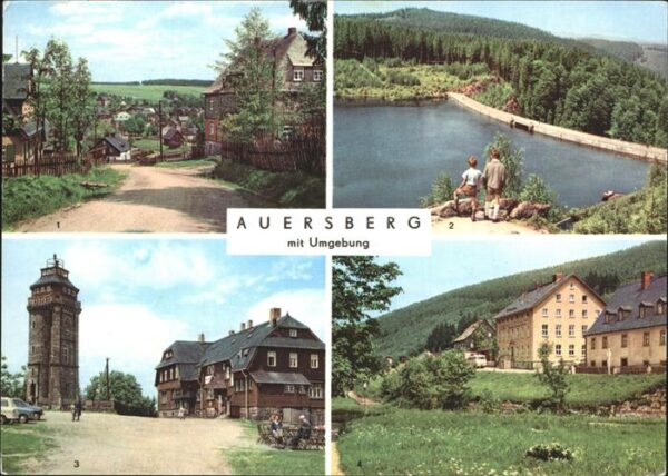 Auersberg Wildenthal mit Umgebung u.Berhotel Auersberg