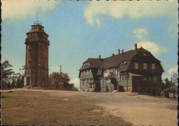 Auersberg Wildenthal HOG-Wismut Bergotel u.Aussichtsturm