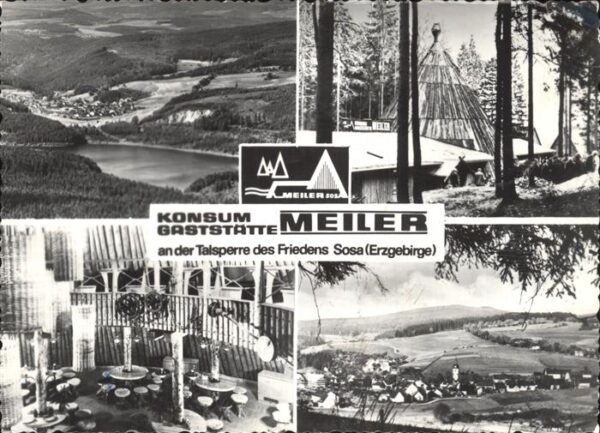 Sosa Erzgebirge Konsum-Gaststätte Meiler an der Talsper