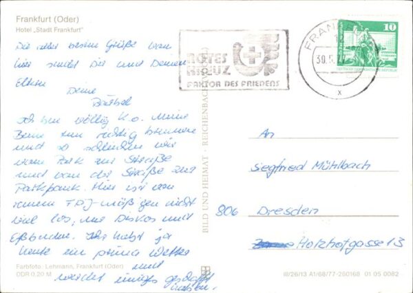 Frankfurt Oder Hotel Stadt Frankfurt – Bild 2