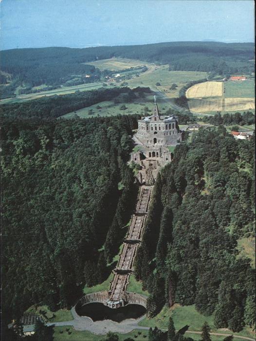Wilhelmshoehe Kassel Blick auf Kaskaden u.Herkules