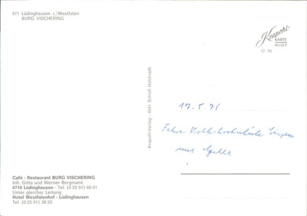 Luedinghausen mit Burg Vischering – Bild 2